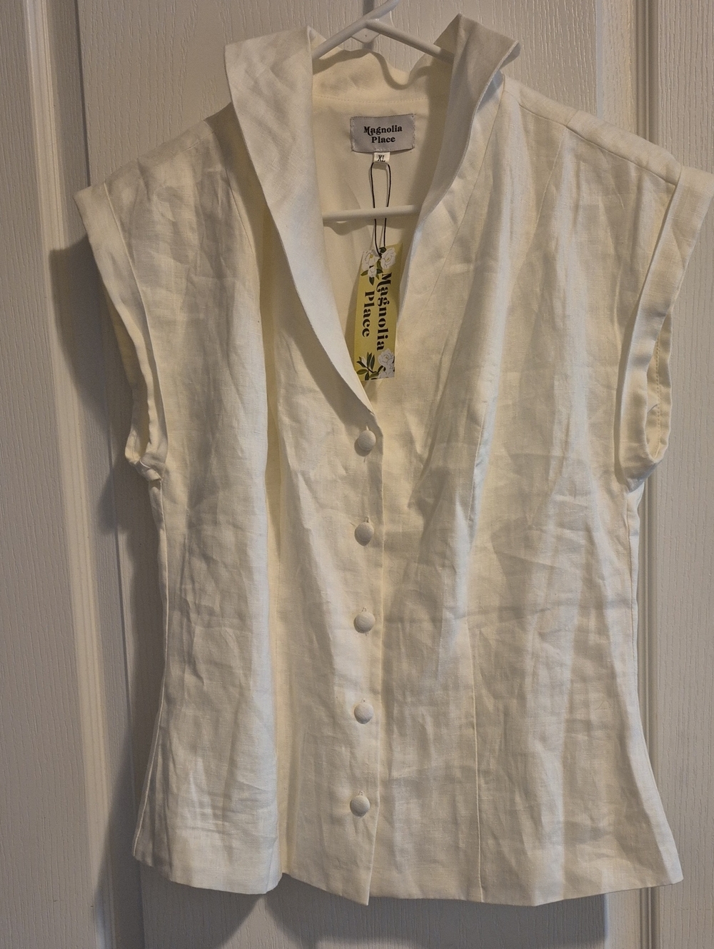 Nwt White Blouse